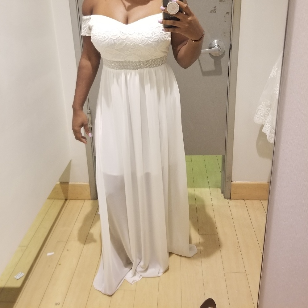 White dress